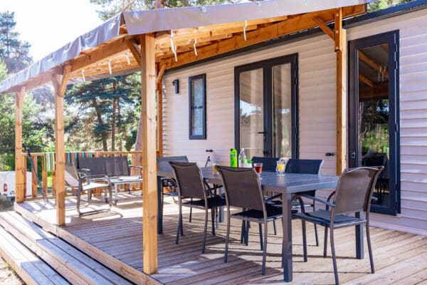 Location de mobil-home en camping 3 étoiles en Lozère