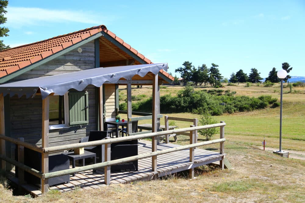 Chalets premium au camping les sous bois du lac à Langogne