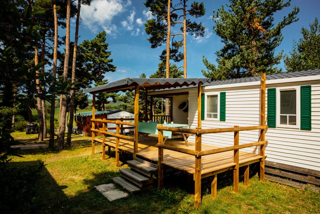 Mobil-home 2 chambres en Lozère