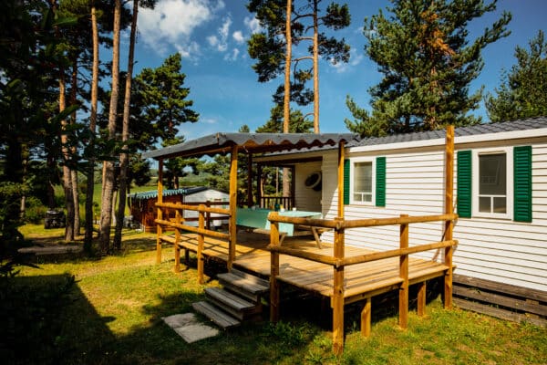 Mobil-home 2 chambres en Lozère
