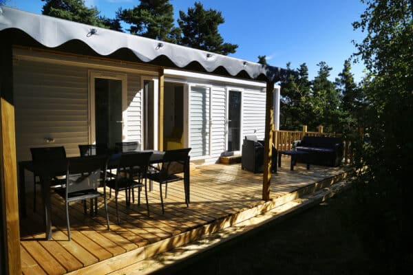 Mobil-home privilège en Lozère près du Lac de Naussac