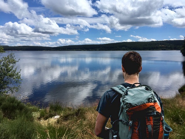 Randonnée autour du lac de Charpal en Lozère