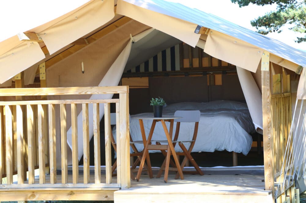 Tente Cosy lodge pour dormir sous le ciel de Lozère