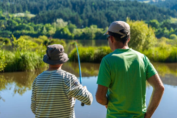 Pêche à la truite à Langogne