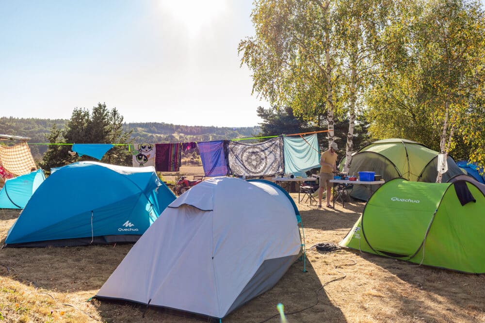 Emplacement camping en Lozère