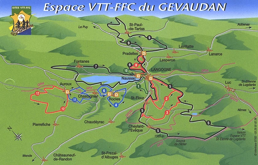 Espace VTT FFC du Gévaudan